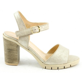 Mariettas Sandali sul palo 2713702 oro beige d'oro