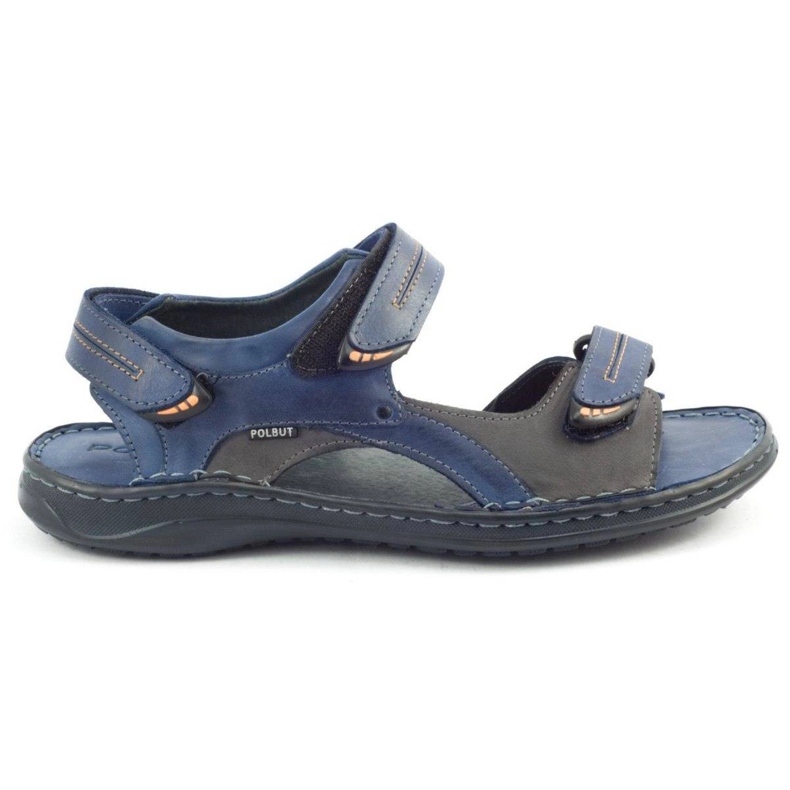 Polbut Sandali SA04 blu navy con grigio multicolore