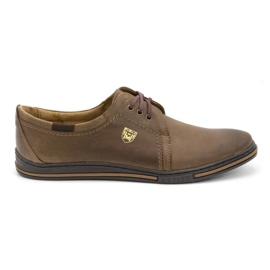Polbut Scarpe in pelle per uomo 343 marrone