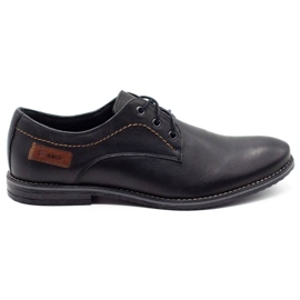 ABIS Scarpe da uomo in pelle 4149 grana nera nero