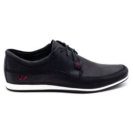 Polbut Scarpe da uomo in pelle C22 nere nero