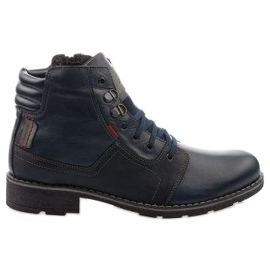 Mario Pala 323 stivali da neve blu navy