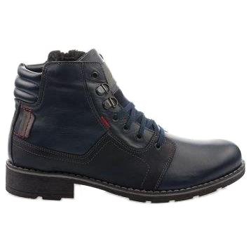 Mario Pala 323 stivali da neve blu navy