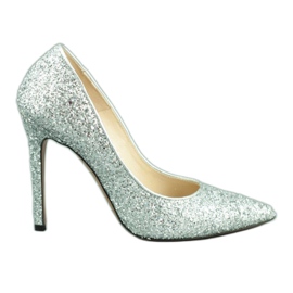 Neścior Spille glitter argento 101