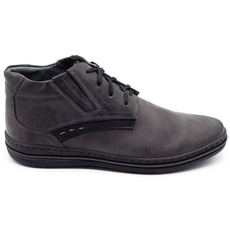 Polbut Stivaletti Chelsea J19D da uomo grigi grigio