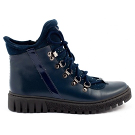Dolce Pietro Stivali da donna 2055 blu navy