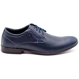 KOMODO Scarpe da uomo formali 850 blu navy