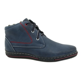 Polbut 339 stivali invernali da uomo blu navy