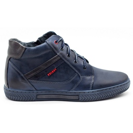 Polbut Scarpe invernali da uomo J47S blu navy