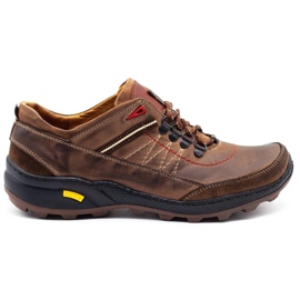 Olivier Scarpe da trekking da uomo 274GT marroni marrone