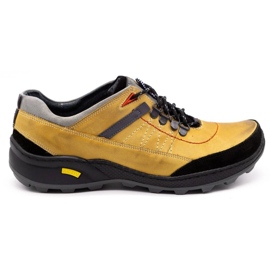 Olivier Scarpe trekking uomo 274GT gialle giallo