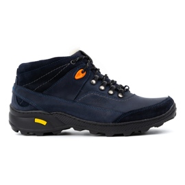 Olivier Scarpe invernali da uomo 139GT blu navy