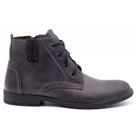 Polbut Scarpe invernali da uomo grigie C20 grigio