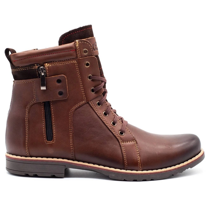 KENT Scarpe invernali da uomo 237 marrone