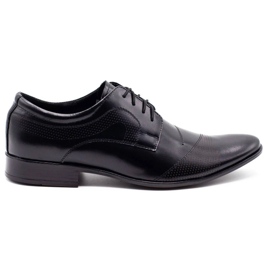 Lukas L5 scarpe formali da uomo nere nero