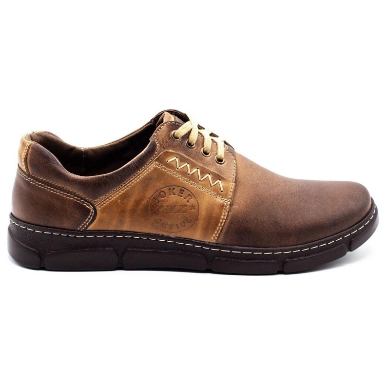 Joker Scarpe da uomo in pelle 506 marrone