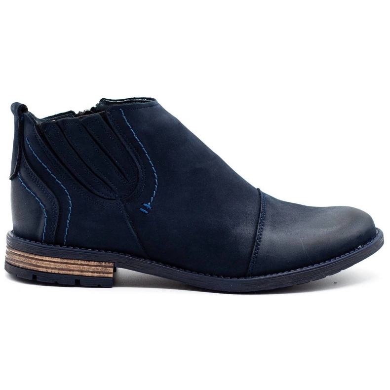 KOMODO Scarpe invernali da uomo 872K blu navy