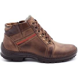 Mario Pala Scarpe invernali da uomo 311MP marrone