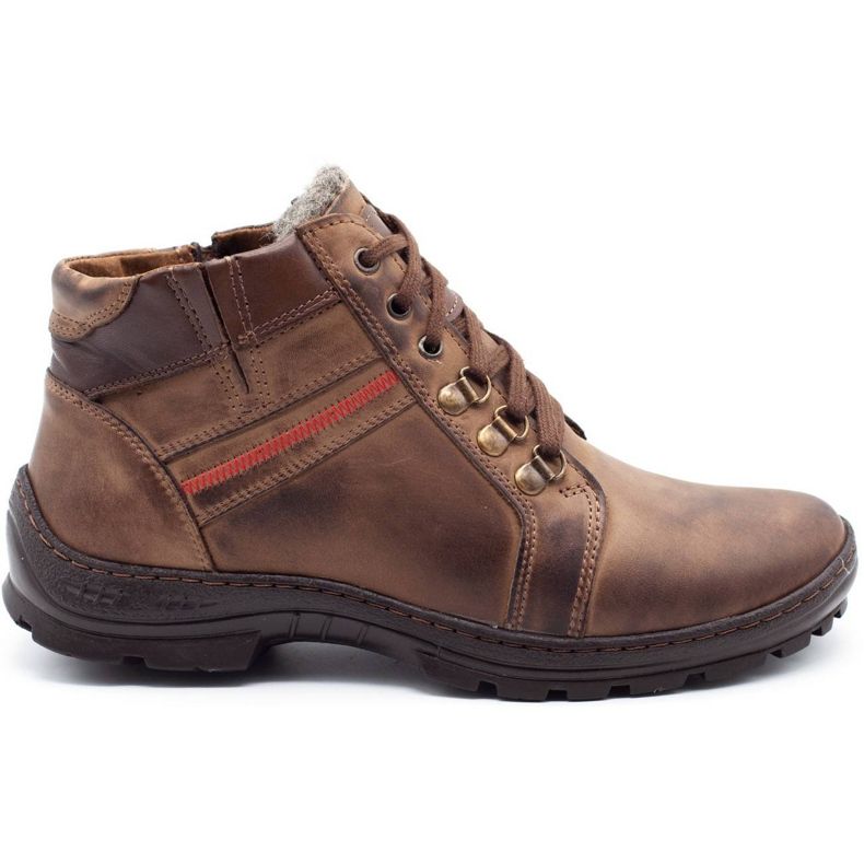 Mario Pala Scarpe invernali da uomo 311MP marrone