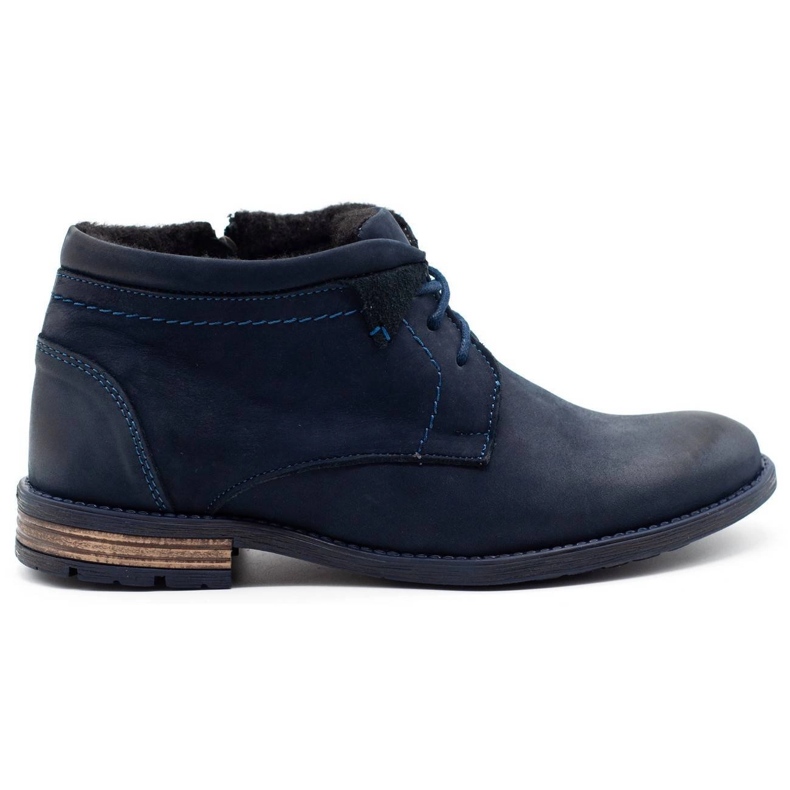 KOMODO Scarpe invernali da uomo 834K blu navy