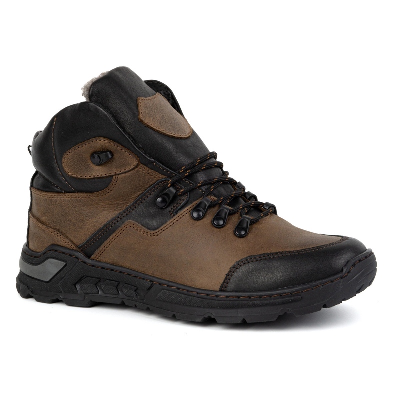 KENT Scarpe invernali da uomo 514 marroni marrone
