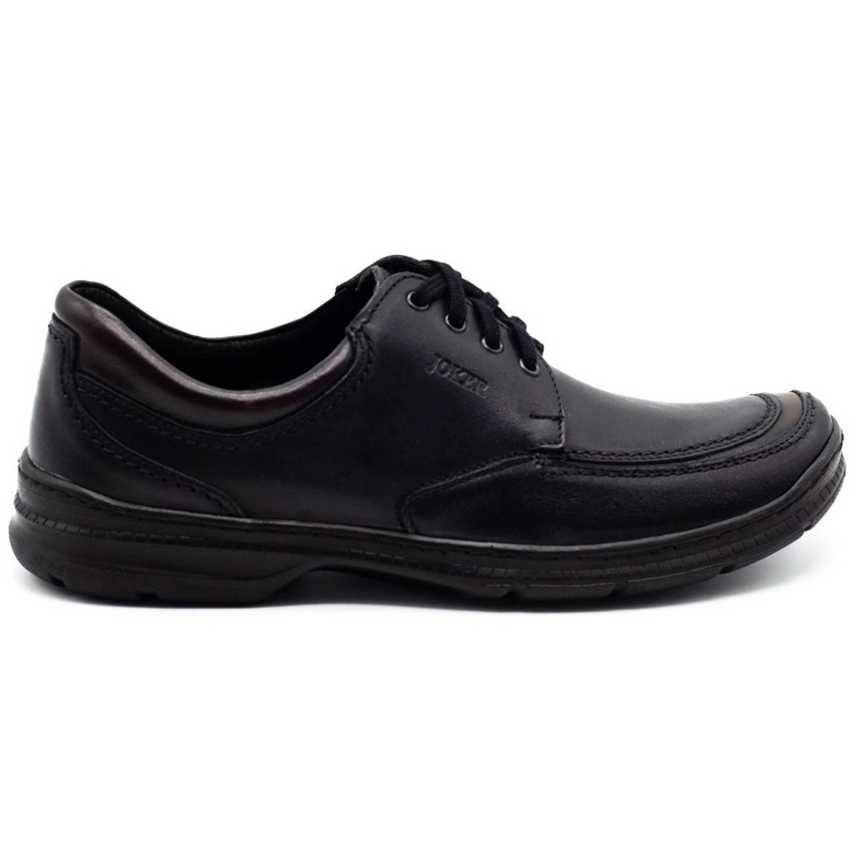 Joker Scarpe da uomo in pelle nere 936 nero