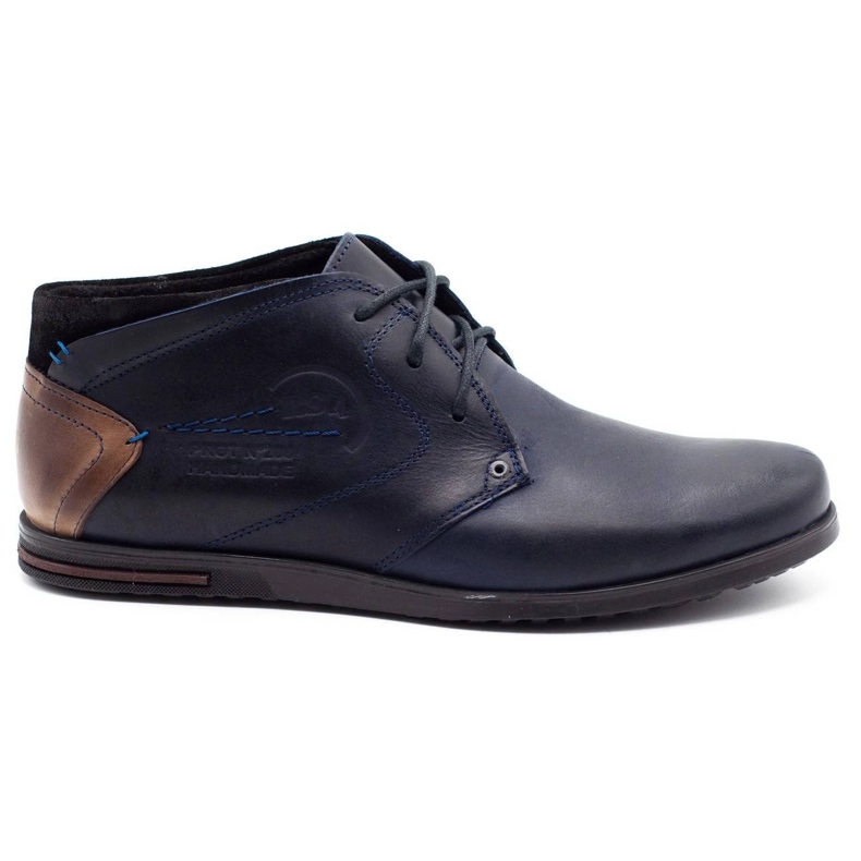 Polbut Scarpe isolate da uomo C37F blu navy