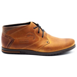 Polbut Scarpe termiche da uomo C37F rosse arancia