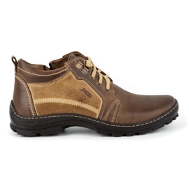 Joker 592 scarpe invernali da uomo marroni marrone