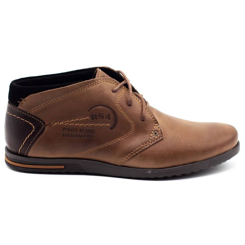 Polbut Scarpe isolate marroni da uomo C37F marrone