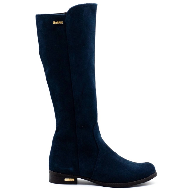 Olivier Stivali alla moda Klara blu navy