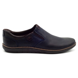 Polbut Scarpe da uomo 401E blu navy