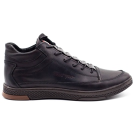 Polbut Scarpe da uomo invernali K25F kabir nero