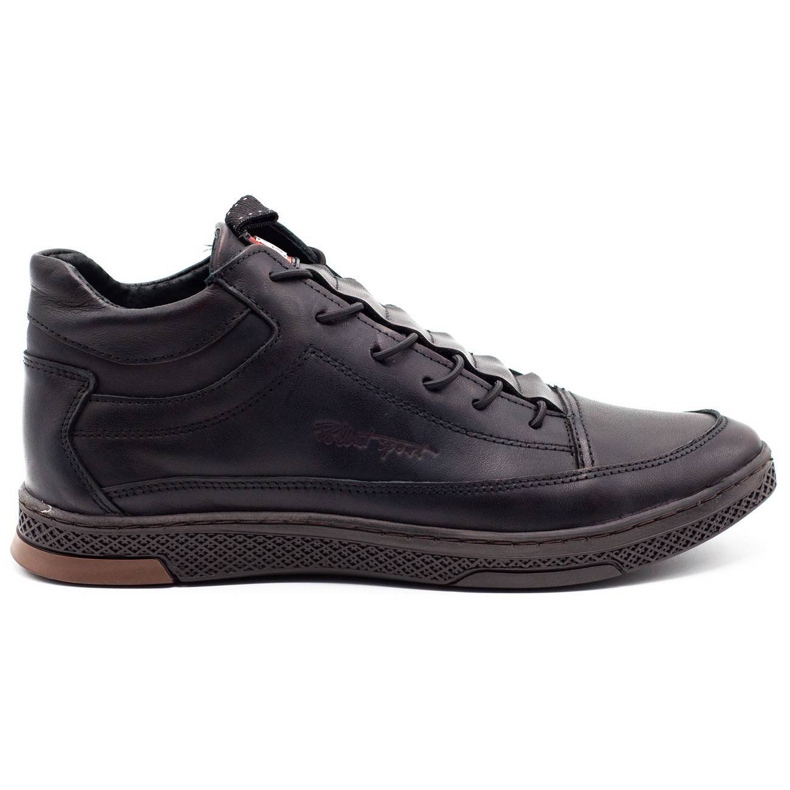 Polbut Scarpe da uomo invernali K25F kabir nero