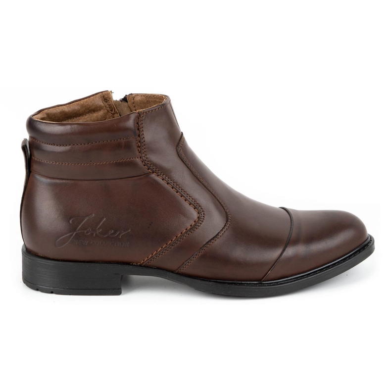 Joker 323J scarpe invernali da uomo marroni marrone