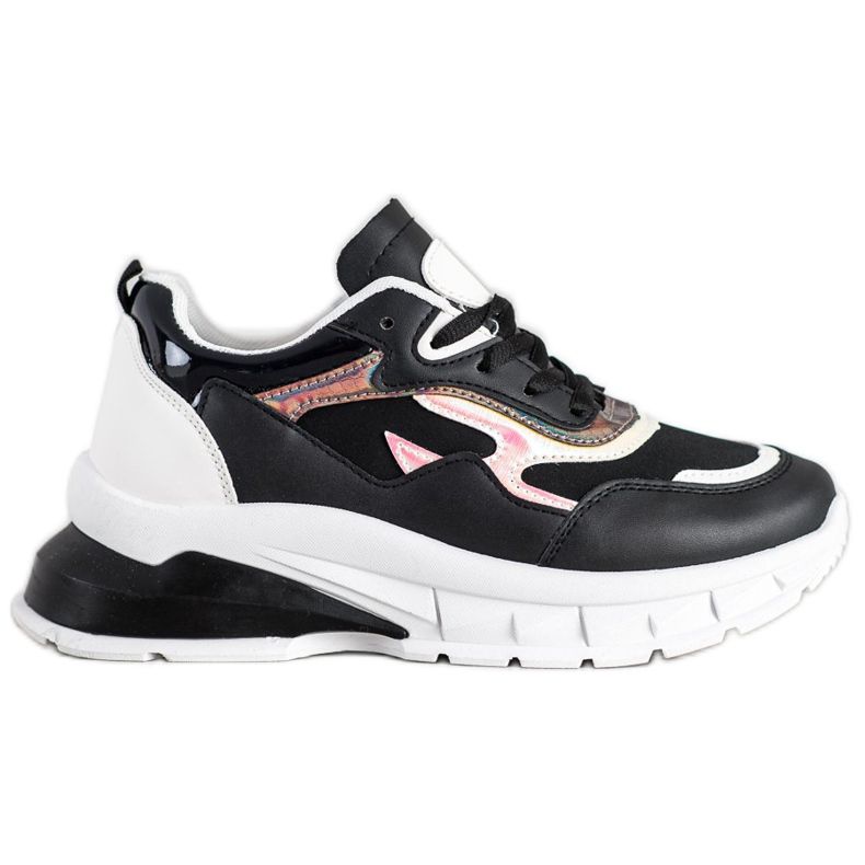 Sweet Shoes Scarpe da ginnastica nere alla moda nero