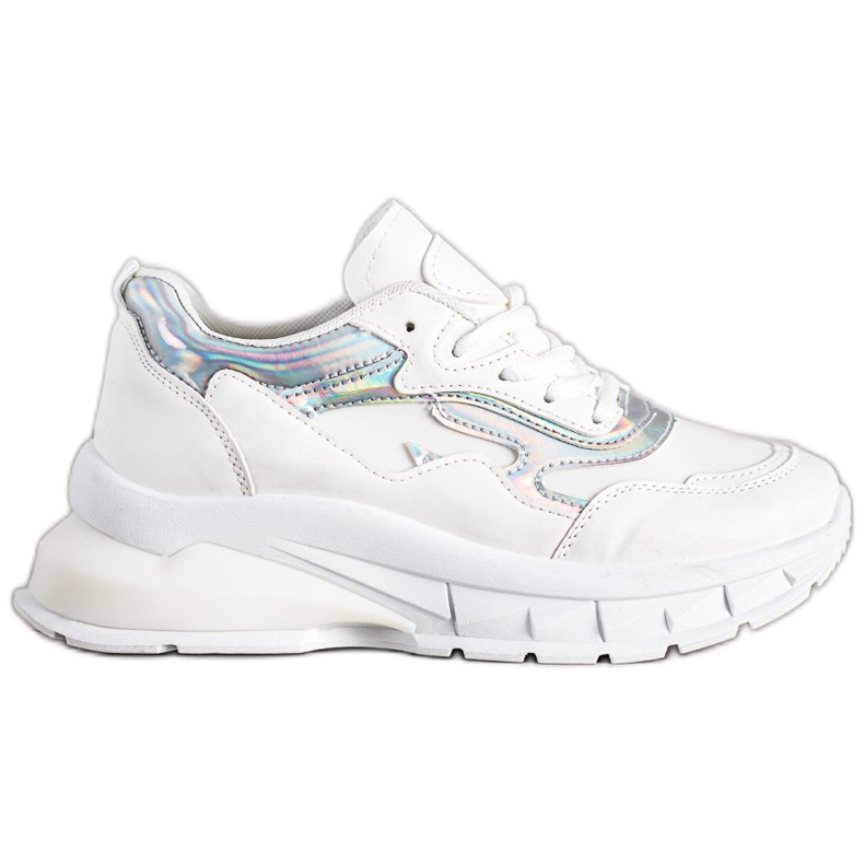 Sweet Shoes Scarpe da ginnastica bianche alla moda bianca