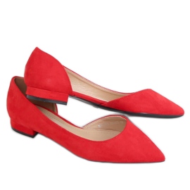 Ballerine con taglio rosso MM-593 Red