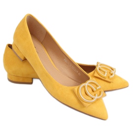 Ballerine naso miele di mandorle FM3107A Giallo