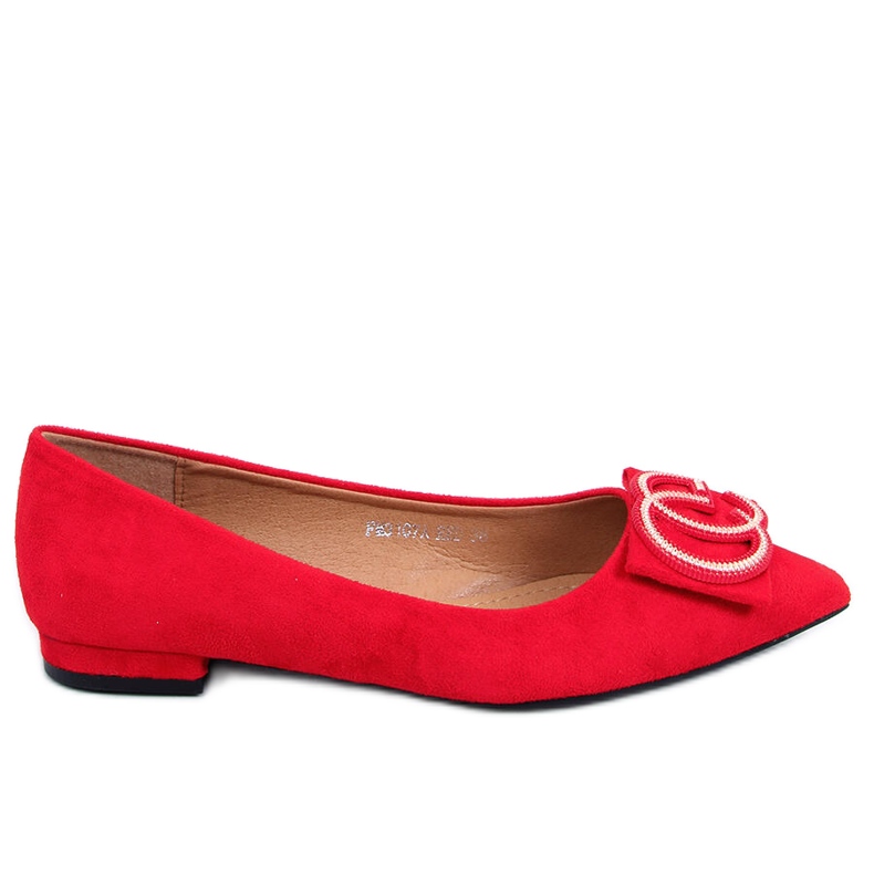 BM Ballerine naso rosso mandorla FM3107A Rosso