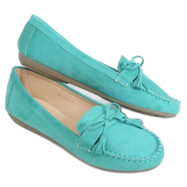 Mocassini da donna verdi XR-1R2 Green verde