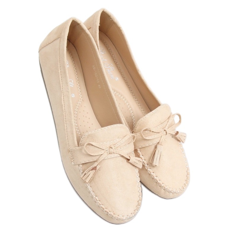 Mocassini da donna beige XR-1R2 Beige