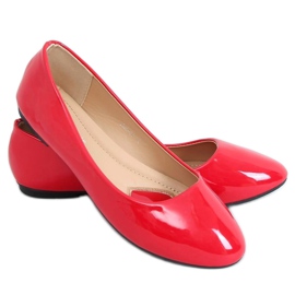Ballerine laccate rosse 9988-60 Rosso