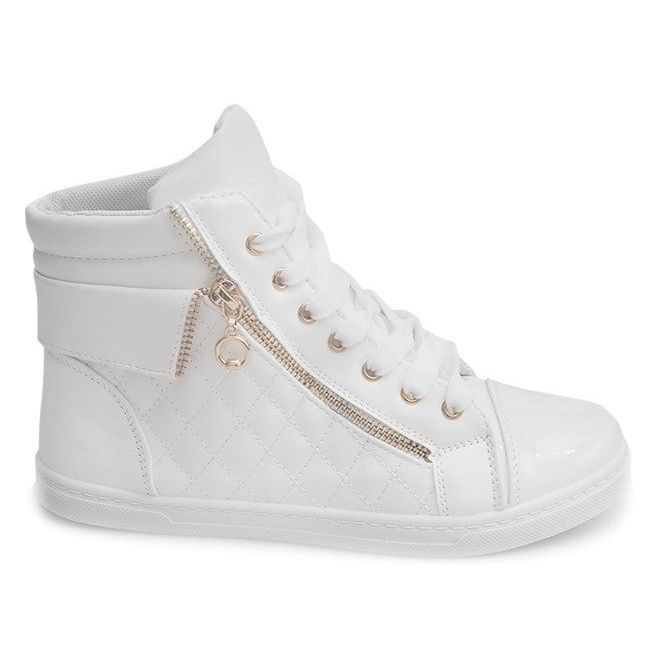 Sneakers alte ZJY-C130 Bianco bianca