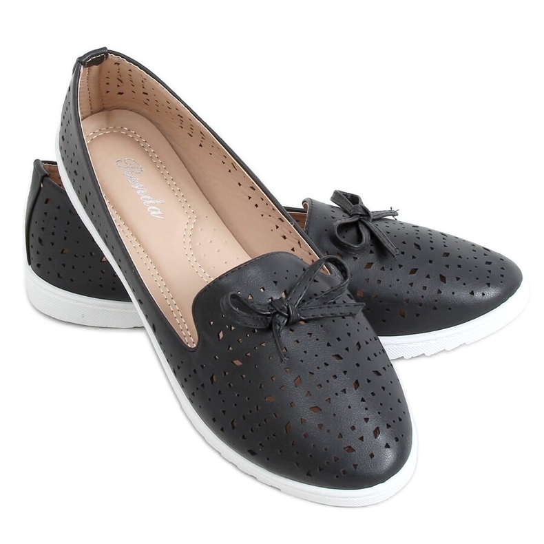Signori traforati neri DY-05 Black nero