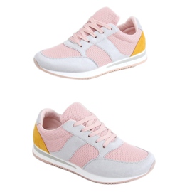 Multicolore SC26 Scarpe sportive grigie rosa