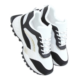 Scarpe sportive 2008 in bianco e nero bianca