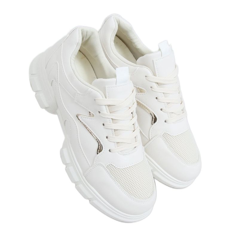 Beige 3158 Scarpe sportive beige