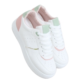 Scarpe sportive da donna bianche BL218P Pink bianco
