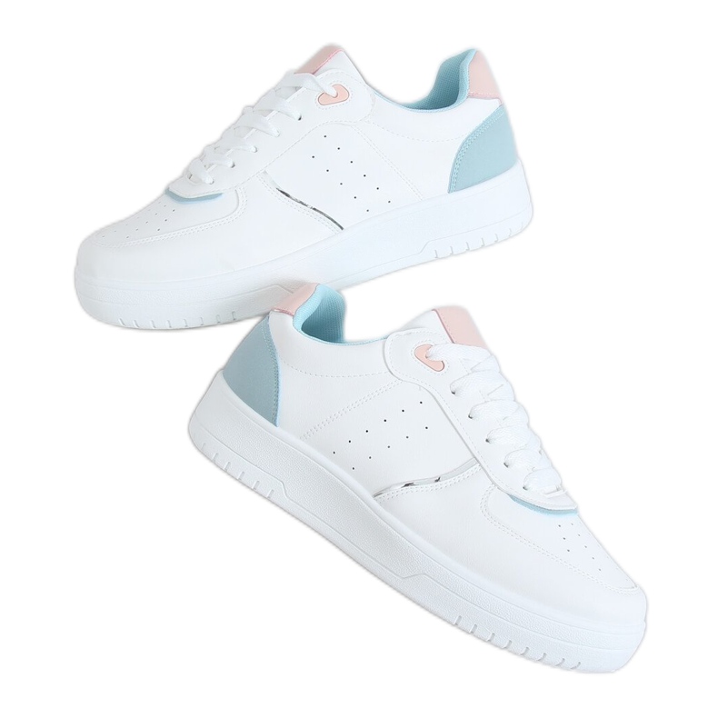 Scarpe sportive da donna bianche BL218P Blu bianca